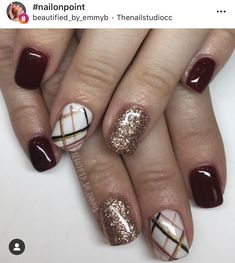 Cute Nails For Fall, Winter Nail Designs, Short Acrylic Nails Designs, Chic Nails, Short Acrylic Nails, Winter Nails, Acrylic Nail Designs, Christmas Nails, How To Do Nails