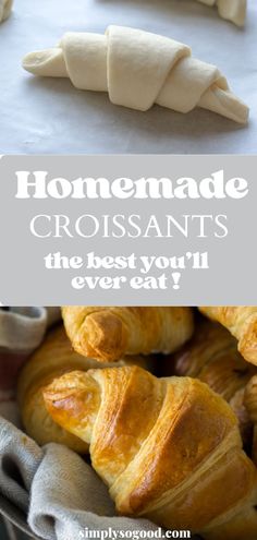 homemade croissants the best you'll ever eat