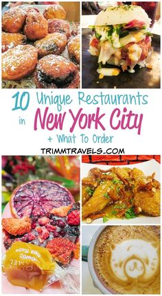 the top 10 unique restaurants in new york city and what to order for $ 5