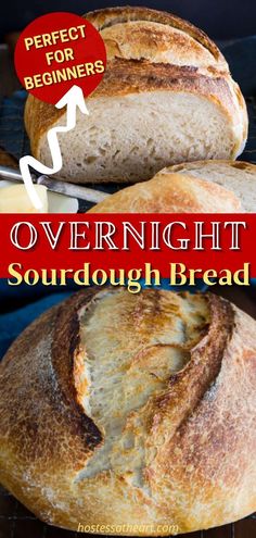 an image of overnight sourdough bread