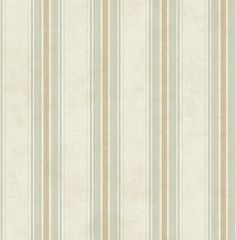 a beige and green striped wallpaper