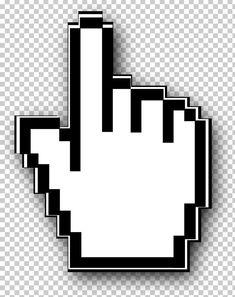 a black and white hand curvy icon on a transparent background png clipart