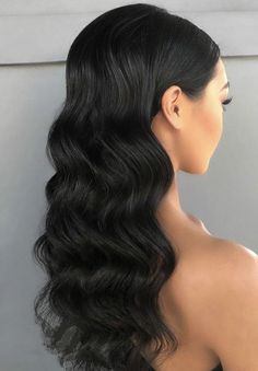 Wedding Hair Inspiration, Retro Hairstyles, Bridal Hair And Makeup, Formal Hairstyles, Cool Hair Color, Wedding Hair And Makeup, Hair Color For Black Hair, Hair Color Trends, Hair Bundles