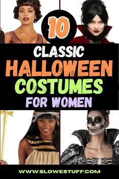 10 classic halloween costumes for women