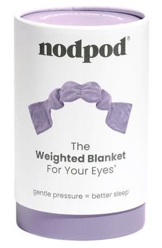 the weighted blanket for your eyes