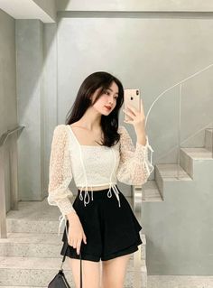 Yn Dress Outfit, Elegant Korean Outfit, Feminim Girl, Yn Outfit, Korean Fashion Dress Elegant, Cute Korean Fashion, Korean Casual Outfits, Korean Fashion Dress, Korean Girl Fashion