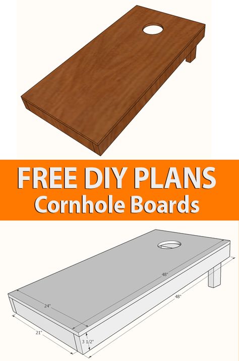 Free DIY plans to build a cornhole board set How To Build A Cornhole Board, Corn Hole Plans, Cornhole Board Plans, Diy Cornhole Boards, Corn Hole Diy, Diy Yard Games, Cornhole Designs, Corn Hole Game, Into The Woods