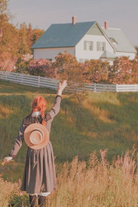 Ann Of Green Gables, Anna Green, Anne Of Avonlea, Anne White, Gilbert And Anne, Anne Shirley, Kindred Spirits, Anne Of Green, Cottagecore Aesthetic