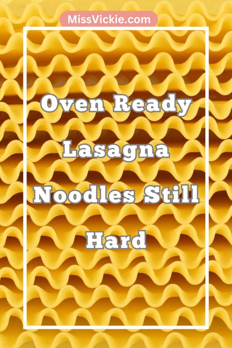 In this article, we are going to look at why your oven-ready lasagna are still hard and what you can do to fix the problem. Lasagna With Oven Ready Noodles, Lasagna Oven Ready Noodles, Oven Ready Lasagna, Easy Weekday Meals, Lasagna Noodles, Chicken Lasagna, Weekday Meals, No Noodle Lasagna, Cooking Ingredients