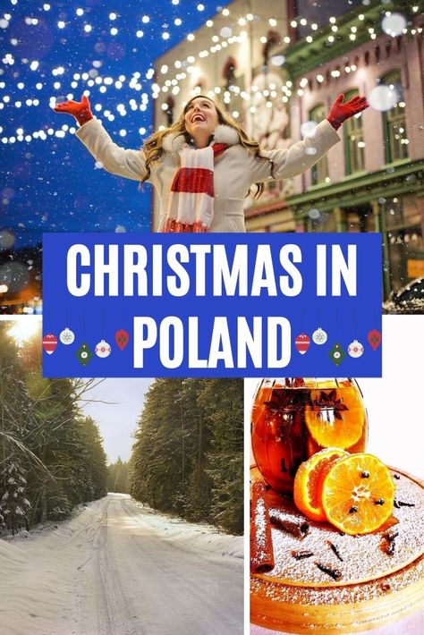 Poland Christmas Traditions, Polish Holiday Recipes, Polish Christmas Decorations, Christmas Wool Applique, Christmas In Poland, Polish Christmas Traditions, Christmas Abroad, Poland Christmas, Polish Foods