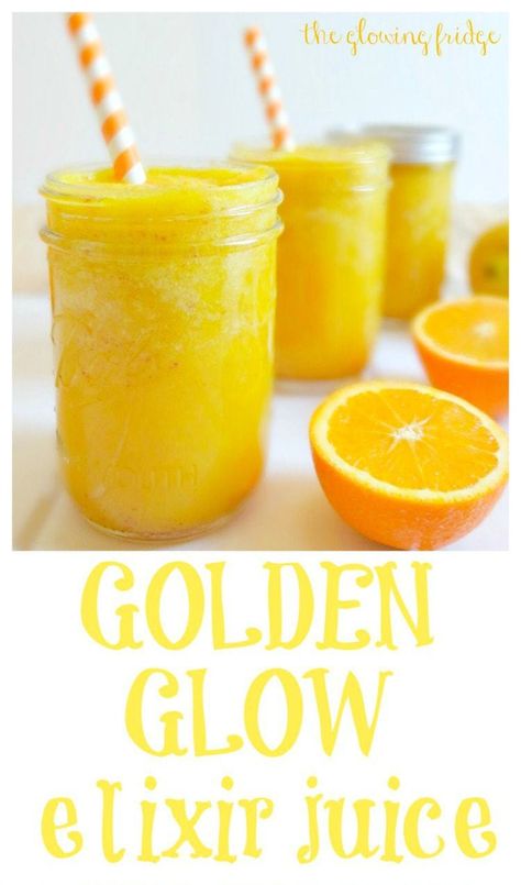 Golden Glow Elixir Juice » The Glowing Fridge Brighter Eyes, Fresh Drink, Parties Food, Turmeric Juice, Juice Smoothies Recipes, Juicer Recipes, Pineapple Smoothie, Super Foods, Inflammatory Foods