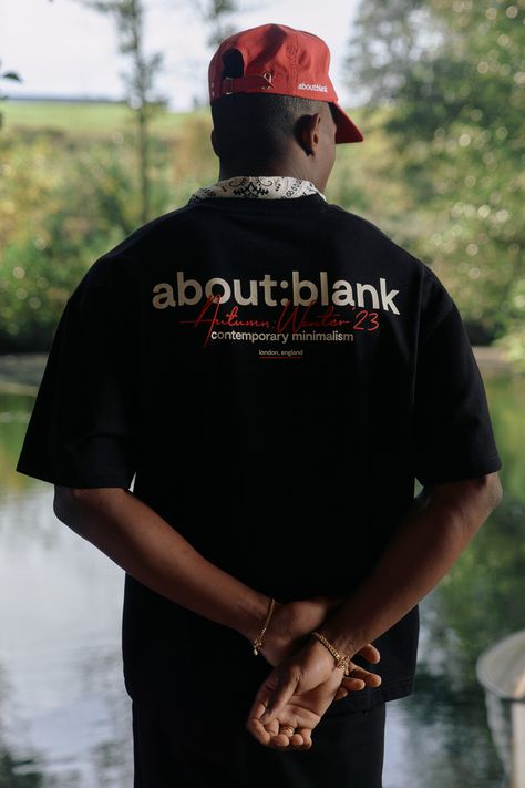 about:blank | drop:three lookbook About Blank Clothing, Sweats Photoshoot, Minimal Shirt Design, Minimal Streetwear, T Shirt Label, Minimalist Streetwear, About Blank, Minimalist Clothing, Mens Clothing Brands