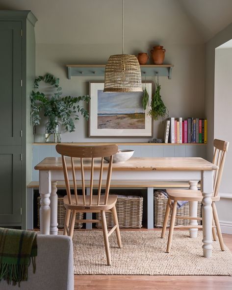 Organised Kitchen, Donal Skehan, Irish Coast, Ceiling Shelves, Kitchen Larder, Hanging Pans, Irish Food, Kitchen Company, Freestanding Kitchen