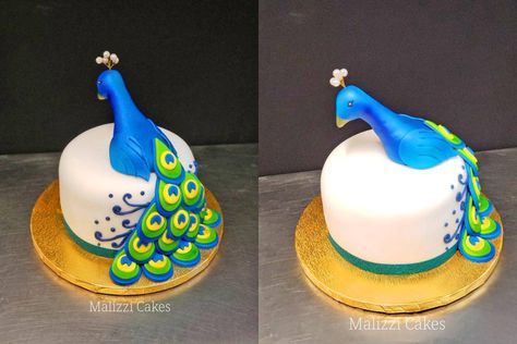 Henna Cake, One Tier Cake, Peacock Wedding Cake, Peacock Cake, Cake Quotes, Three Tier Cake, Ice Crea, International Gifts, Two Tier Cake