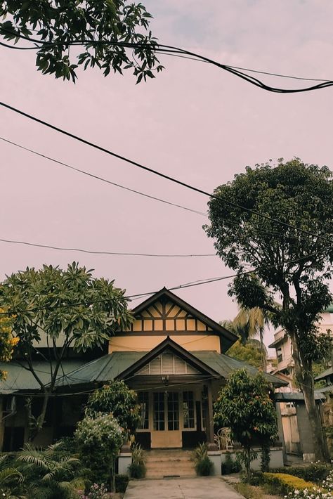 #cottage #houses #green #trees #astrophile #inspiration #minimal #aesthetic #wallpaper #editing #edit #nature #flower #floral #highlightd #instagram #mobilephotography #mobile #photos #instagram #editorial Minimal Aesthetic Wallpaper, Assamese Aesthetic, Wallpaper Editing, India Aesthetic, Cottage Houses, Basic Aesthetic, The Lane, Mobile Photos, Minimal Aesthetic