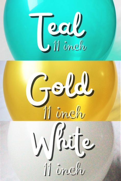 Teal And Gold Balloons, Balloon Pearl Strands, Balloon Tower, 5 Balloons, Yellow Pearl, Rose Gold Pearl, Pearl Rose, Balloon Banner, Purple Pearl