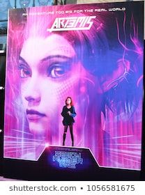 Ready Player One Premiere Images, Stock Photos & Vectors | Shutterstock Ready Player One Characters, Ready Player One Art3mis, Ready Player One Movie, Requiem For A Dream, Ready Player One, 2018 Movies, Player One, Movie Posters Design, Player 1