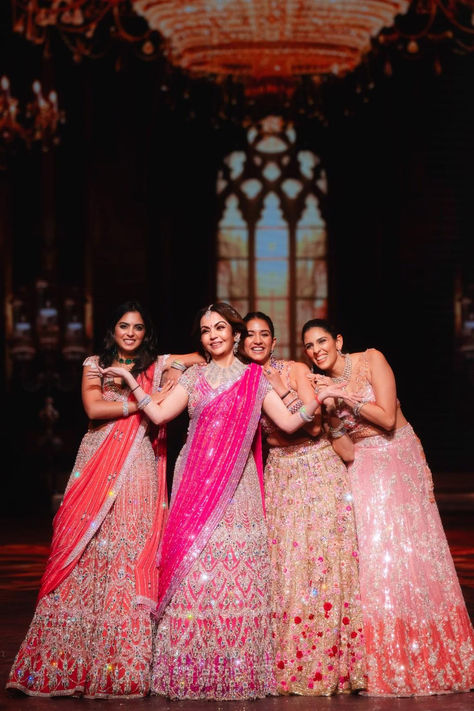 This weekend, Anant Ambani and Radhika Merchant’s wedding took place in Mumbai—and it’s no exaggeration to say the whole world was watching. Wedding photographers: Luis Monteiro; Joseph Radhik; Signe Vilstrup; Greg Swales Anant Ambani And Radhika Merchant, Ambani Wedding, Isha Ambani, Radhika Merchant, Anant Ambani, Nita Ambani, Mumbai Wedding, Wedding Inside, Indian Bridal Outfits