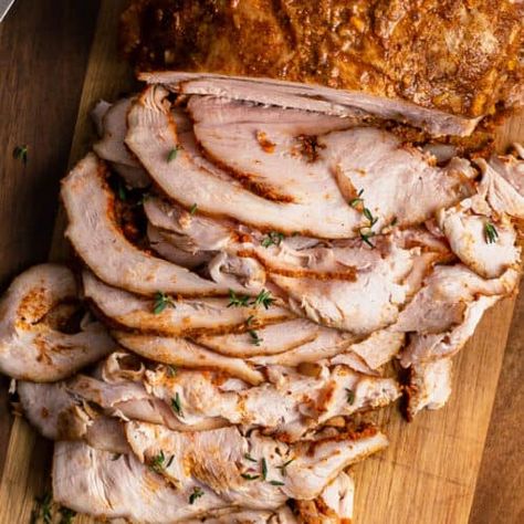 Sous Vide Cajun Turkey Breast - Lauren from Scratch Sous Vide Turkey Breast, Cajun Turkey Breast, Sous Vide Turkey, Turkey Lunch, Cajun Turkey, Cajun Spice Mix, Fresh Turkey, Turkey Breast Recipe, Sous Vide Recipes