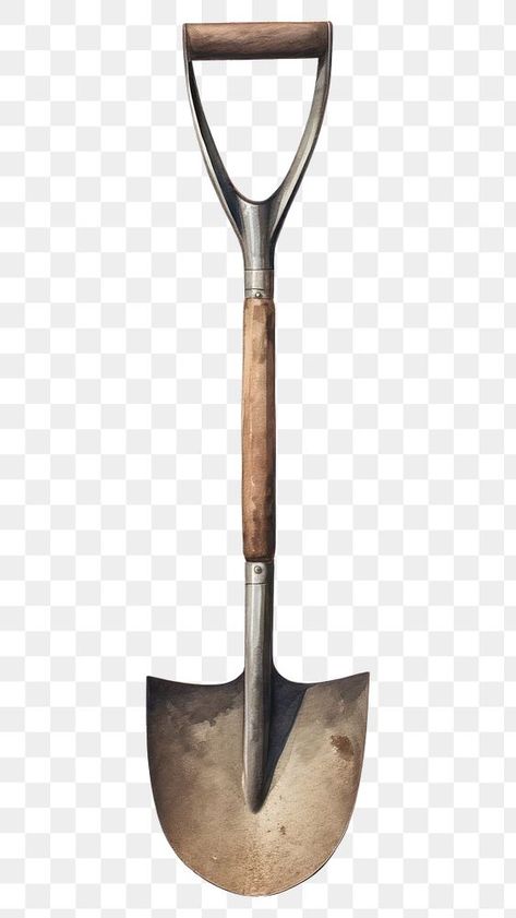 Tool Illustration, Garden Shovel, Editing Resources, Garden Tool, Garden Trowel, Shovel, Garden Tools, Soil, Tools