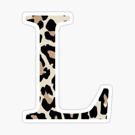 L Aesthetic Letter, Vinyl Phone Case, Initial Stickers, Letters Illustration, L Sticker, Western Wall Art, Sticker Template, Alphabet Art, Letter Stickers