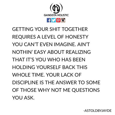 If you make excuses about why you can’t do something, you are holding yourself back. Stop saying you’re too tired or you have no time. The truth is you do have time for things you really want to do. How many times have you chosen to watch Netflix for three hours before bed instead of working toward a goal you have? If you want to achieve that goal, you need to stop making excuses that let you off the hook. Stop Holding Yourself Back, Stop Making Excuses, Too Tired, Off The Hook, Thought Quotes, If You Want Something, Making Excuses, Something Bad, Deep Thought