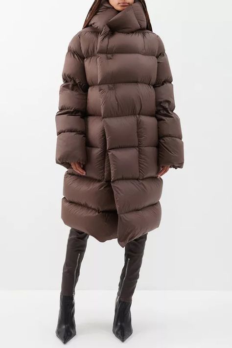 Best Puffer Jackets For Women | SheerLuxe Winter Puffer Coats, Best Puffer Jacket, Silver Trousers, Puffer Jackets For Women, Brown Puffer, Long Puffer Jacket, Puffer Coats, Winter Puffer Coat, Winter Puffer