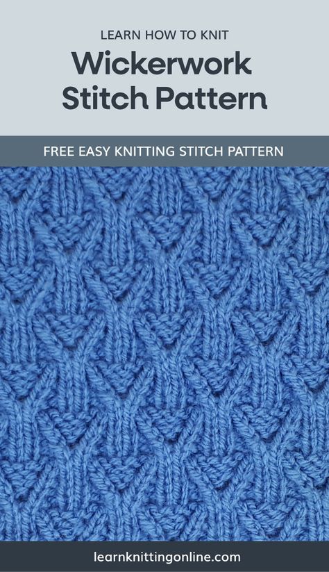 Free Knit Afghan Patterns Beautiful, Studio Knit Free Pattern, Interesting Knitting Stitches, Free Knit Stitches, Knit Stitches Patterns, Easy Knitting Stitches Free, Knitted Stitch Patterns, Knit And Purl Stitch Patterns, Knitting Stitch Patterns Free