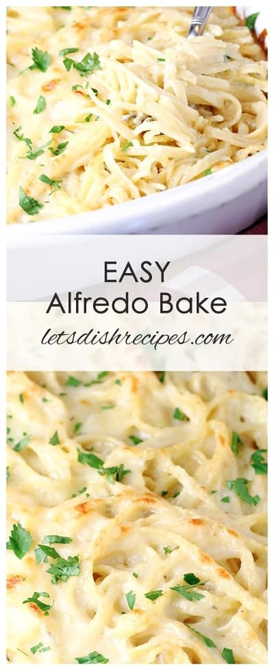 Easy Alfredo Bake Fettucini Alfredo Bake, Alfredo Recipe Easy, Easy Fettucini Alfredo, Pasta Alfredo Recipe, Alfredo Bake Recipe, Fetuchini Alfredo, Fettucini Alfredo Recipe, Fetuccini Alfredo, Easy Sauces