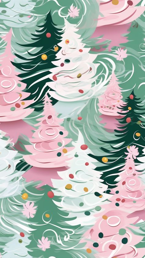 Christmas Decor Wallpaper, Pink Retro Christmas Aesthetic, Christmas Screen Wallpaper, Elf Wallpaper Aesthetic, Christmas Watch Wallpaper, Modern Christmas Wallpaper Iphone, Pretty Christmas Wallpaper, Iphone Wallpaper Holiday, Holiday Wallpaper Aesthetic