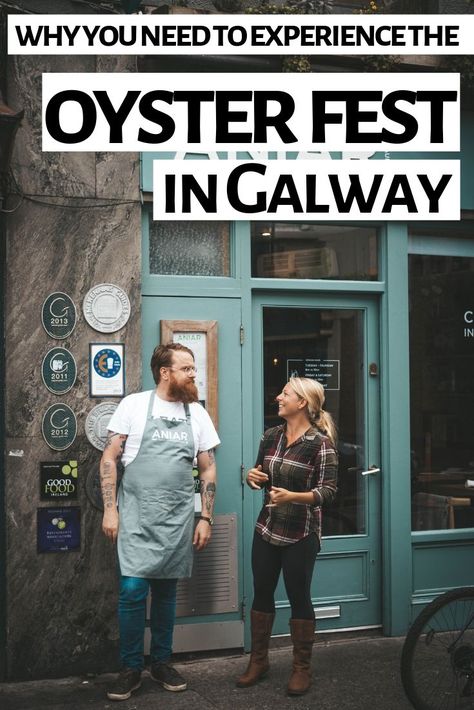 The ultimate guide to festivals in Galway, Ireland / Travel to Galway / What to do in Ireland / Oysters and Food in Ireland #Galway #Ireland Ireland University, Food In Ireland, Ireland Scenery, Ireland Castles, Ireland Pubs, Ireland Galway, Ireland Places To Visit, Ireland People, Ireland Bucket List