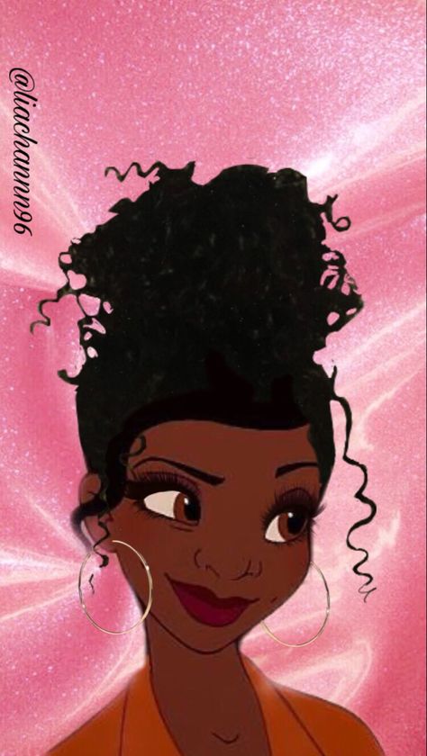 Tiana Profile Picture, Black Princess Cartoon, Tiana Face Character, Princess Tiana Art Drawing, Black Princess Aesthetic Cartoon, Black Disney Princess, Tiana And Naveen, Disney Now, Disney Princess Tiana