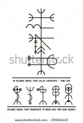 Icelandic Staves, Symbol Of Luck, Rune Tattoo, Norse Symbols, Norse Tattoo, Norse Runes, Sigil Magic, Magic Symbols, Symbols And Meanings