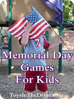 7 memorial day games for kids Memorial Day Games, Memorial Day Activities, Memorial Day Party, Children Games, Children's Games, Patriotic Crafts, Patriotic Decor, Patriotic Party, Real Estate Property