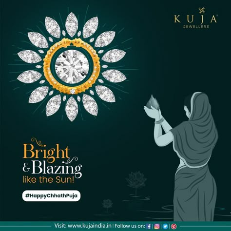 Let the divine brightness touch upon our lives! Team KUJA wishes one and all a warm and very #HappyChhathPuja. #Kuja #Patna #ChhathPuja #ChhathPuja2022 Chatt Puja Creative Ads, Chhath Puja Creative Ads, Chath Puja, Happy Chhath Puja, Instagram Design Layout, Chhath Puja, Story Background, Posters Design, Model Shoot