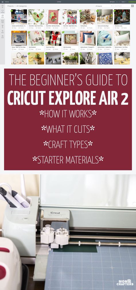 Cricut Air Explorer 2 For Beginners, Cricut Explore Air 2 For Beginners Projects, Cricut Beginners Guide, How To Work A Cricut Machine, Cricket For Beginners, Cricut Explore Air 2 Projects Beginner, How To Cricut How To Use, Cricut Explorer 2, How To Use My Cricut Explore Air 2