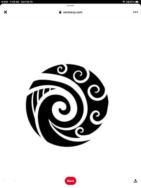 Maori Logo Design, Underdog Tattoo, Koru Tattoo, Circle Tattoo Design, Maori Symbols, Round Tattoo, Henna Stencils, Easy Crafts To Sell, Circle Tattoo