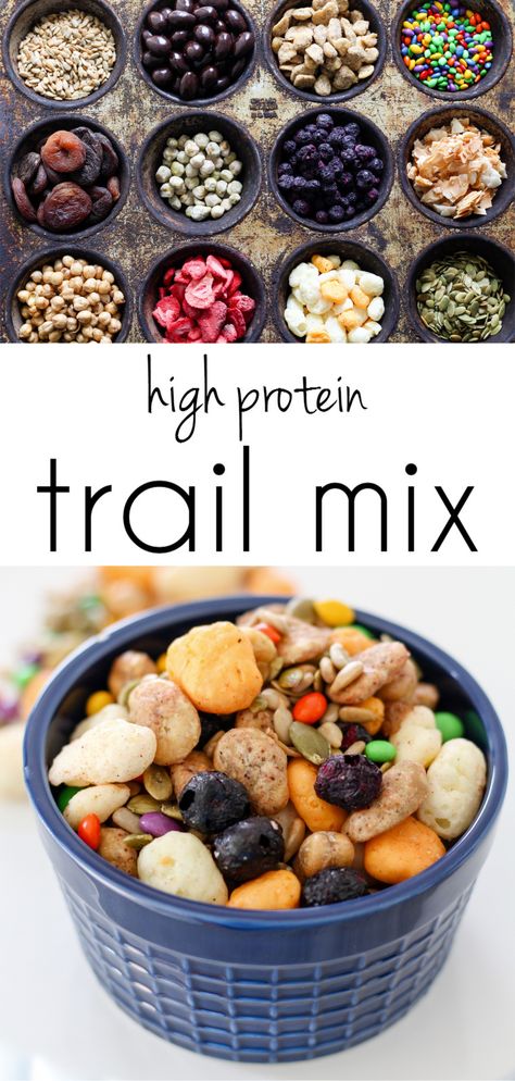 Healthy Homemade Trail Mix Recipes, Nutless Trail Mix Recipes, Ww Trail Mix Recipes, Clean Trail Mix Recipes, Make Your Own Trail Mix Healthy, Hiking Trail Mix Recipe, Diy Healthy Trail Mix Recipes, Homemade Trail Mix Recipes Keto, Protein Snack Mix Recipes