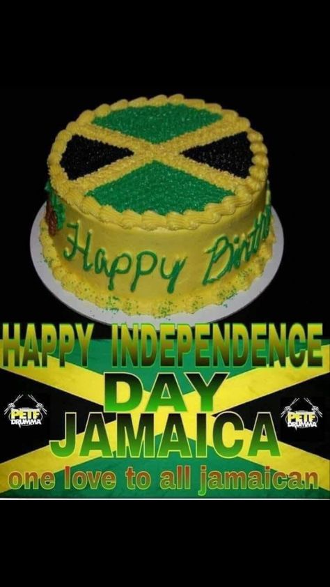 Happy Birthday Jamaica! Birthday Jamaica, Jamaican Independence Day, Jamaica Independence Day, Happy Good Morning Quotes, Happy Birth, Food Goals, Happy Independence, Happy Independence Day, Good Morning Quotes