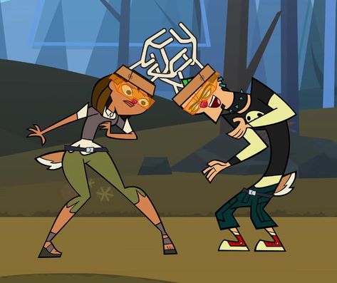 Courtney And Duncan, Total Drama Matching Pfp, Courtney Satella, Duncan And Courtney, Duncan Total Drama, Clone High, Anime Rapper, Modern People, Deer Hunter