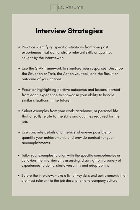 Ace your interviews with EQ Resume! Explore effective interview strategies to boost your confidence and impress employers. Prepare for success with expert tips and techniques. #interviewstrategies #EQResume #careeradvice #jobsearch #interviewtips #interviewprep #careerdevelopment #jobhunt #professionalgrowth #interviewsuccess List Of Weaknesses For Interview, Ats Resume Tips, Internal Interview Tips, Interview Preparation Tips, Bossy Woman, Interviewing Techniques, Writing For Kids, Job Interview Prep, Easy Essay