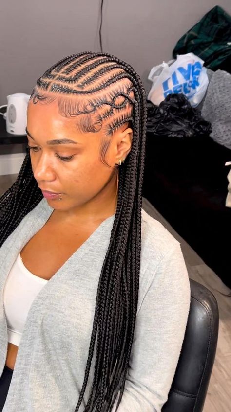 Braided Mohawk Hairstyles, Hair Braid Designs, Bob Braids Hairstyles, Short Box Braids Hairstyles, Braided Hairstyles For Black Women Cornrows, Feed In Braids Hairstyles, Box Braids Hairstyles For Black Women, Cute Braided Hairstyles, Braided Cornrow Hairstyles