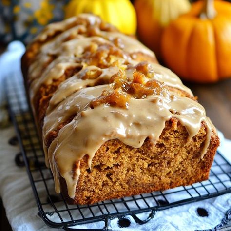 USA RECIPES COMMUNITY | "### The BEST Pumpkin Bread with Brown Butter Maple Icing | Facebook Brown Butter Pumpkin Bread, Usa Recipes, The Best Pumpkin Bread, Brown Sugar Icing, Best Pumpkin Bread, Maple Icing, Maple Brown, Sugar Icing, Recipe Community