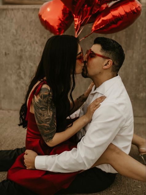 #valentinesday Valentine’s Day Engagement Photos, Couple Valentines Day Photoshoot, Valentines Photography Couples, Valentines Day Photo Shoot, Valentine Day Decorations, Aesthetic Valentines Day, Valentines Day Home Decor, Valentines Shoot, Valentines Day Crafts