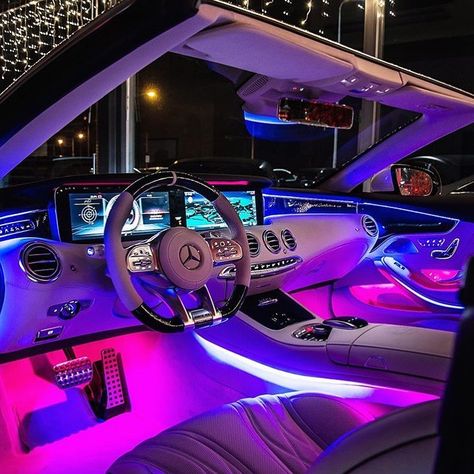 Millionaire Cartel on Instagram: “Night Lights. #millionairecartel . - Photo: @srs_swissrichstreets” G Wagon Interior, Mercedes Benz Interior, Mercedes Benz Gle Coupe, Benz Maybach, Mercedes Interior, Luxe Auto's, Dream Cars Mercedes, Luxury Car Interior, Mercedes Car