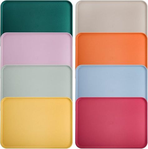 Amazon.com: Lyellfe 8 Pack Fast Food Serving Tray, 15 by 10-Inch Wheat Straw Cafeteria Tray, Colorful Restaurant Serving Trays, Rectangular Serving Platter for Party, Home, School, Restaurant : Home & Kitchen Colorful Restaurant, Cafeteria Tray, Wheat Straw, Food Serving Trays, Serving Platters, Wheat, Serving Tray, Straw, Tray