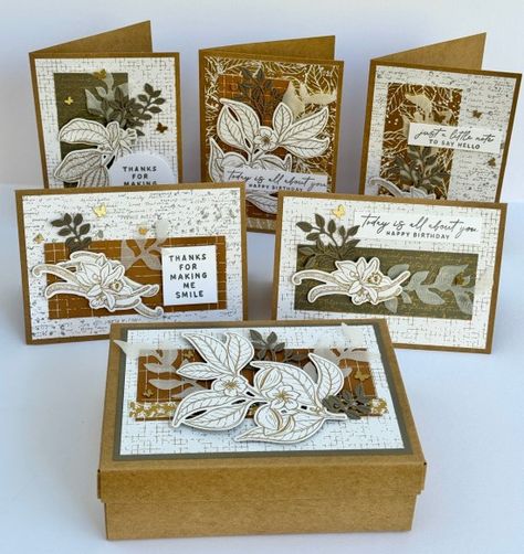 Su Natures Sweetness, Natures Sweetness Stampin Up Cards, Card Sketches Templates, Stamping Projects, Nature Card, Stamp Projects, Birthday Cards Diy, Card Kits, Stamping Up Cards