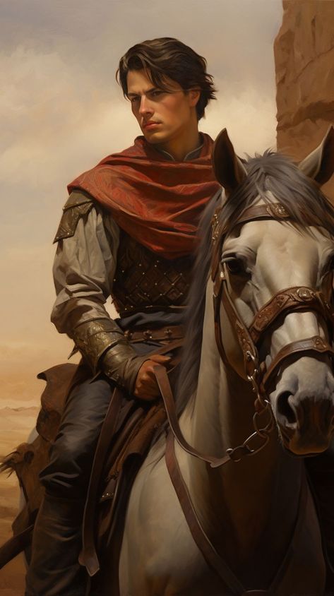 Portuguese Handsome Young Man Riding a Horse #Portuguese #Handsome #man #guy #avatar #wallpaper Fantasy Horse Rider, Handsome Knight, Fantasy Male Art, Man Riding Horse, Fantasy Prince, Medieval Prince, Avatar Wallpaper, رورونوا زورو, Man On Horse