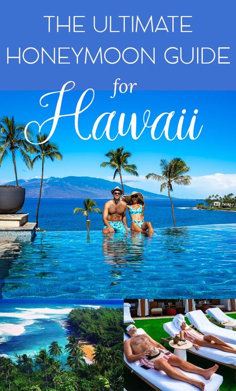 Honeymoon guide to Hawaii Hawaii Honeymoon Resorts, What To Do In Hawaii, Honeymoon In Hawaii, Maui Honeymoon, Affordable Honeymoon, Tropical Honeymoon, Hawaii Resorts, Hawaii Travel Guide, Honeymoon Vacations