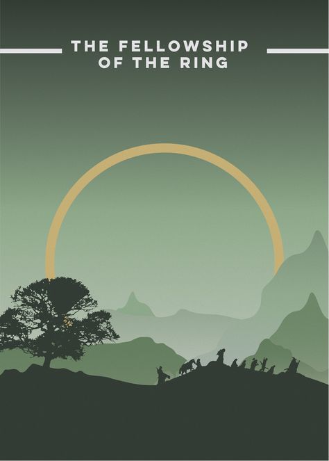 1 of 3 Lord of the Rings inspired posters depicting the movie. In no way associated with the Tolkien estate or Warner Bros Lord Of The Rings Mural, Lotr Mural, Fellowship Of The Ring Poster, The Ring Poster, Lord Of The Rings Poster, Books Poster, The Fellowship Of The Ring, Hobbit Art, Middle Earth Art